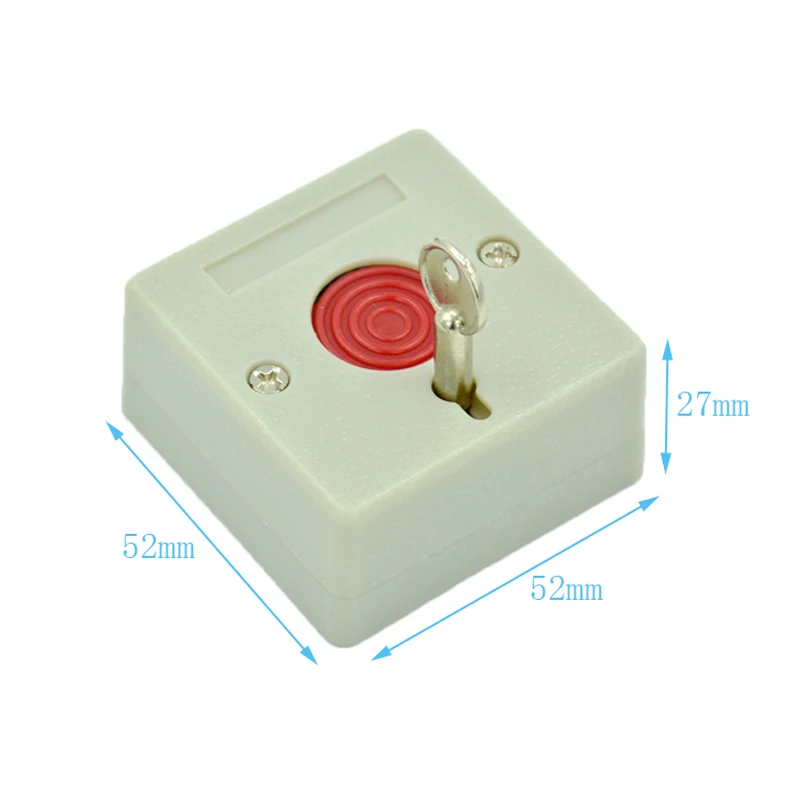 10 PCS Mini EXIT Button for door access control or home security protection alarm system Normally close open optional