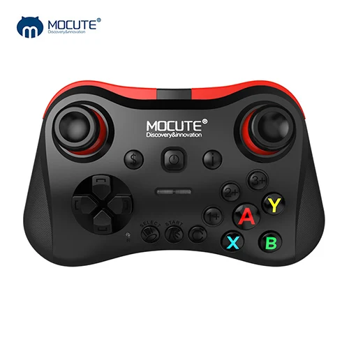 MOCUTE 056 Bluetooth геймпад Android беспроводной джойстик PUBG контроллер Джойстик для iOS/Android/ноутбук игровой контроллер - Цвет: Черный