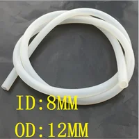 8*12 мм водный воздушный кремнезем шланг для геля силиконовая труба соединение для Труб Насос аквариумный клапан diy части Бесплатная доставка Россия - изображение
