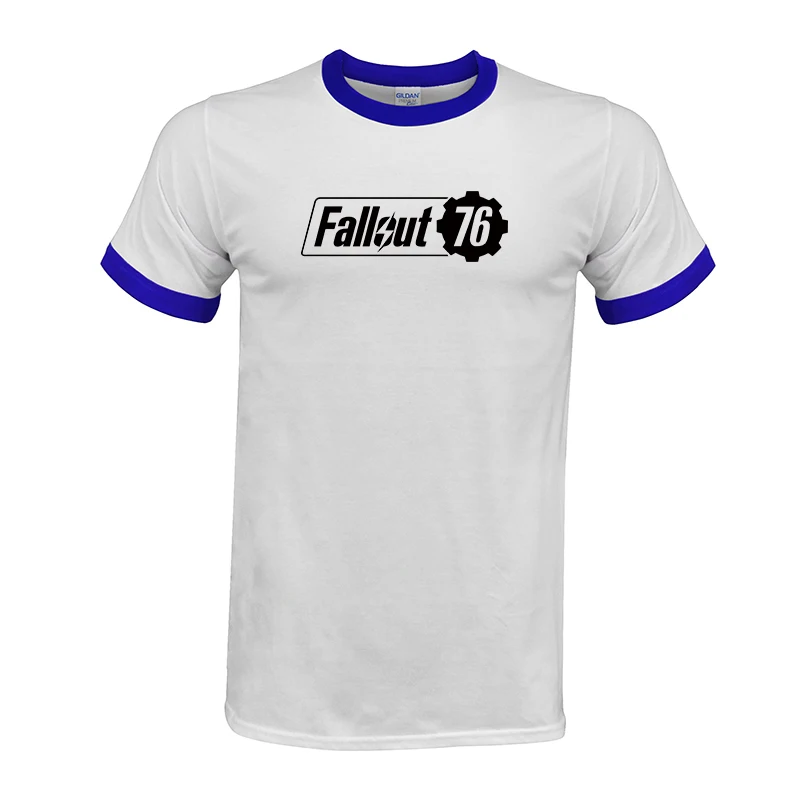 Buy Game Fallout 76 T shirt Men's Casual Summer Short