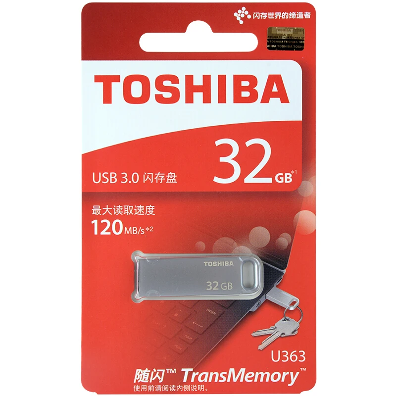 TOSHIBA U363 3,0 USB флеш-накопитель 64 ГБ 32 ГБ качественная карта памяти, Флеш накопитель