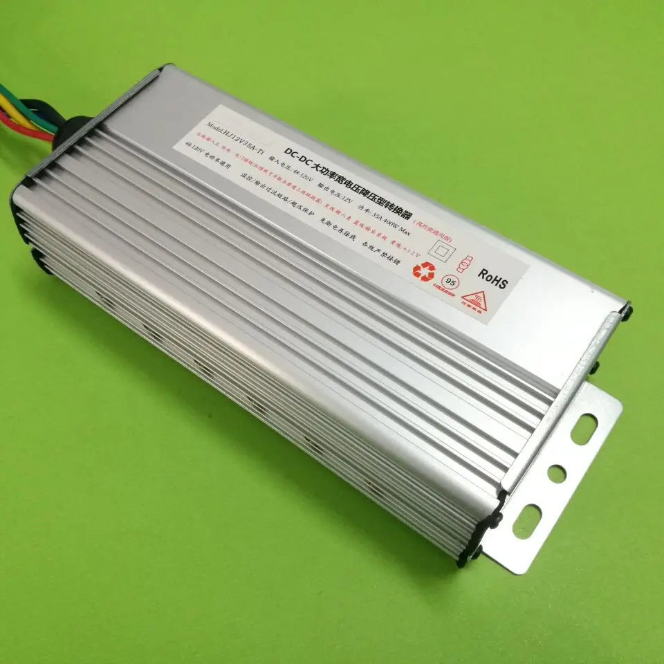 

Electric Vehicle Converter 60V 72V 96V 48V-120V TO 12V 35A DC Transformer