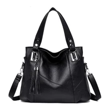 Women Messenger Bags With Tassel Large Capacity Women Bag Shoulder Tote Bags Famous Designers PU Leather Handbags Bolsa Feminina цена Women Messenger Bags With Tassel Large Capacity Women Bag Shoulder Tote Bags Famous Designers PU Leather Handbags Bolsa Feminina цены онлайн