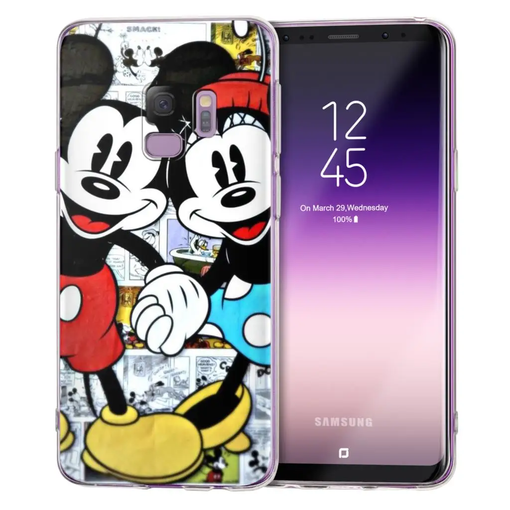 Чехол для samsung Galaxy S10 S9 S8 плюс S10e S7 край A6 A8 плюс A10 A30 A50 J7 J5 J3 Мягкая силиконовая задняя крышка-Чехол