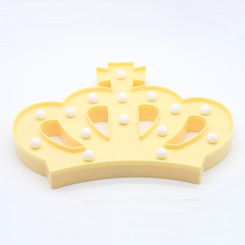 Best TONGER Romantic Gift Novelty Bedroom Bookcase Light crown modeling lamp decorative LED Room Cartoon Light Baby Nursery Lamp