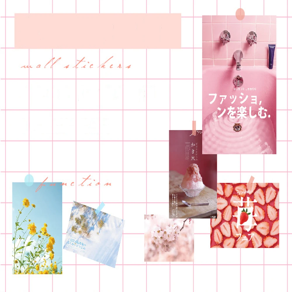 Stationery Scrapbooking Stickers Wall Decor Paper Sticker Diary Label