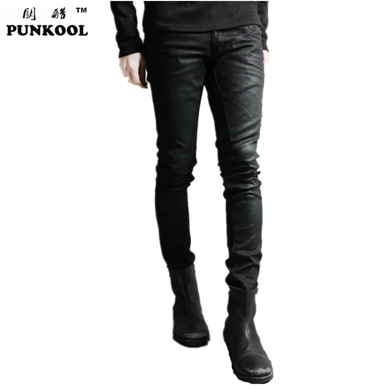 PUNKOOL 2016 New Chandal Hip Hop Vintage Pantalon Hommes Hiphop droite Slim Fit Discothèque Punk Pantalon