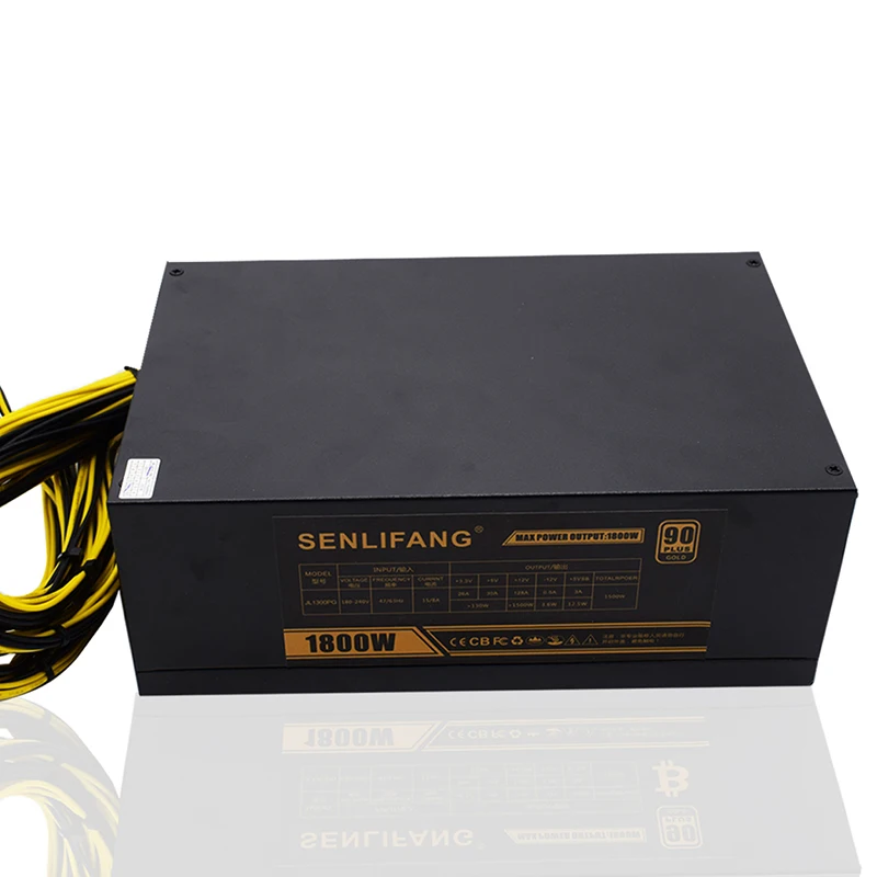 

1800W psu Ant S7 A6 A7 S7 S9 L3 BTC miner machine server mining board power supply Free shipping