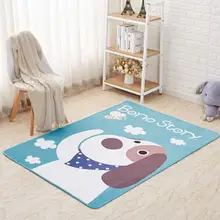 Megayouput скандинавский мультяшный ковер для гостиной анти-осень 80*140 см/120*160 см/140*200 см/160*230 см/200*300 см нескользящий коврик