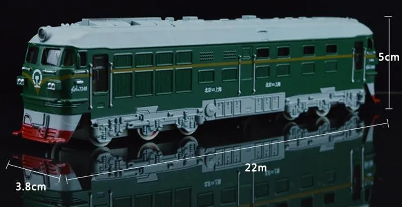 1: 87 пластиковые поезда модели, высокая моделирования двигателя внутреннего сгорания, игрушка, отступить и мигает и музыкальные, бесплатная