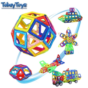 

110 Pcs Mini Magnetic Blocks Designer Construction DIY Building Blocks Toy Plastic Magnetic Funny Toy For Children's Gift