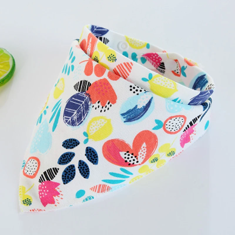 Fashion Baby Bibs bandana bib Burp Cloth Print Pattern Cotton Toddler Baby Waterproof Saliva bib Meal baby stuff Accessories