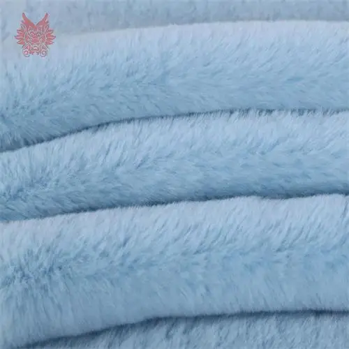 13 цветов 2 см Искусственный мех Ткань кроличья шерсть плюш искусственный мех Ткань telas tecidos stoffen 160*50 см 1 штука SP4372 - Цвет: Sky blue per pic