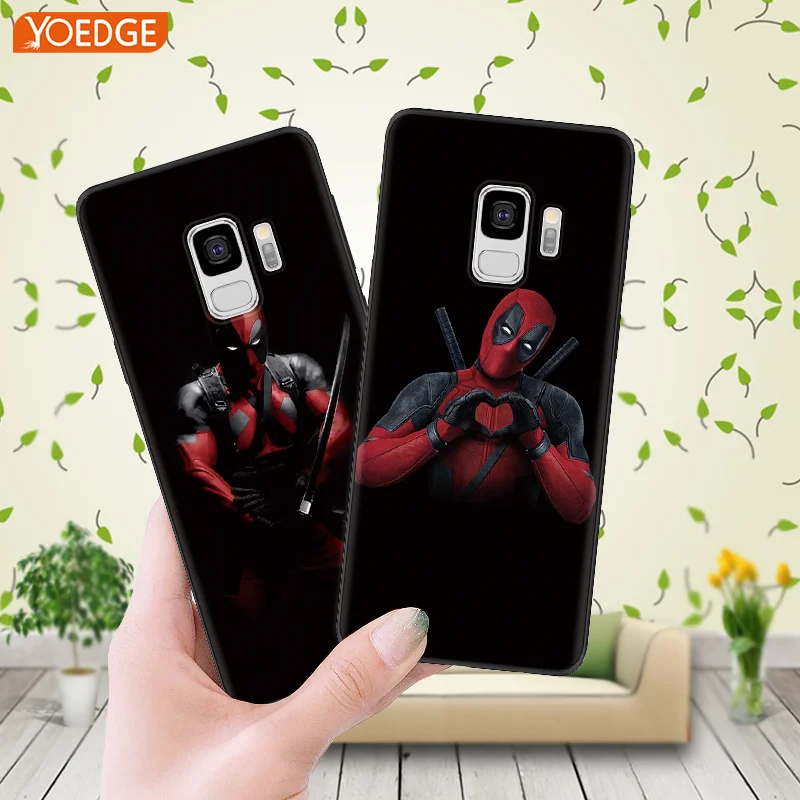 

Super Cool Marvel Deadpool Super Hero Soft silicone Case For Samsung Galaxy J6 J4 2018 G530 J2 J3 J5 J7 Prime 2016 2017 J1 Coque