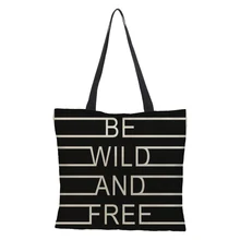 Сумка-шоппер Двусторонняя Письмо печати серии Лен Для женщин большая хозяйственная сумка Шолдер Сумка для дамы льняной мешок 43 см* 43 см