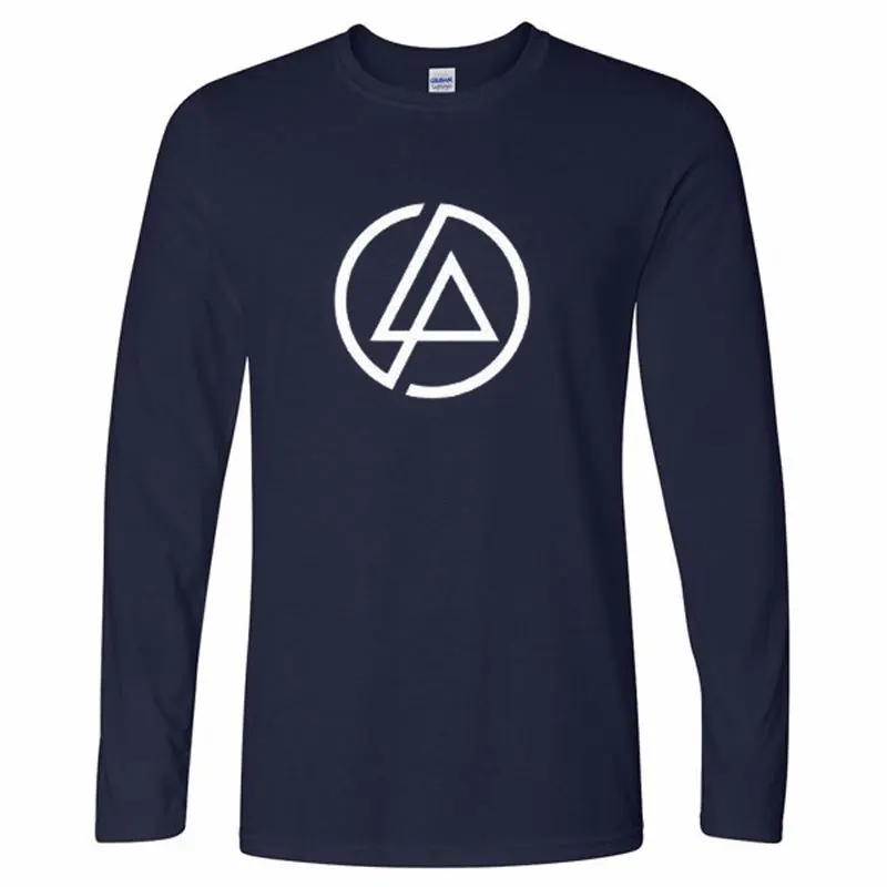 Baijoe Весна Для женщин/Для мужчин Linkin Park футболка хлопок США большой певцов Повседневное модные рок-группа хип-хоп Для мужчин S Длинные футболки