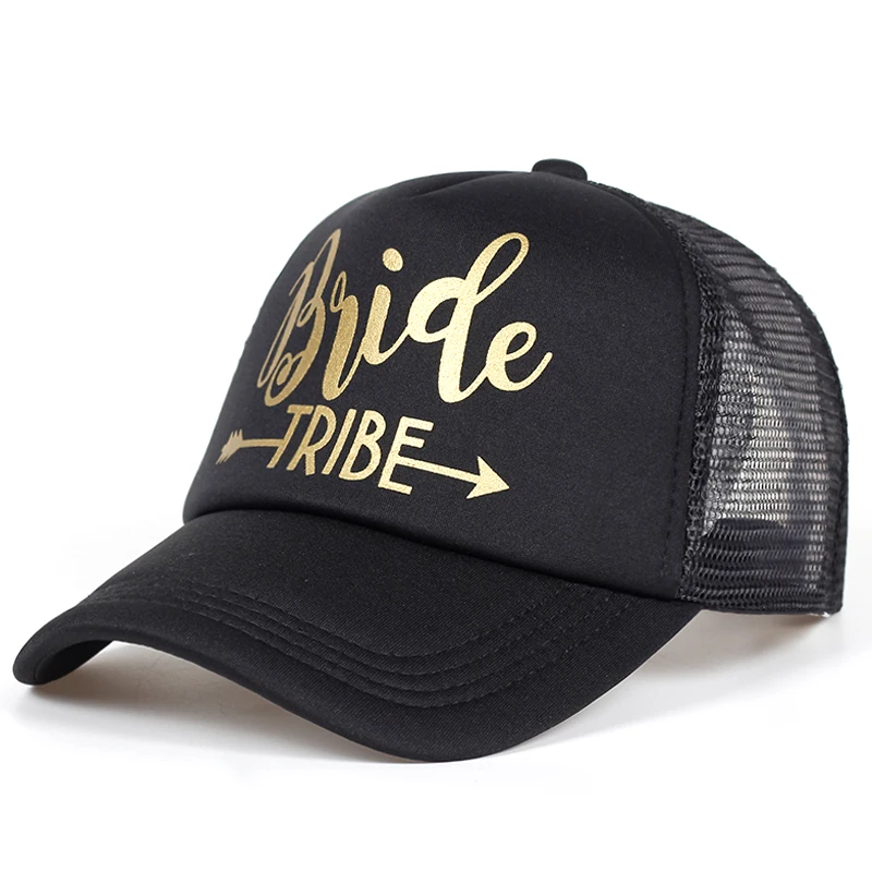 Bride Tribe Bachelorette Snapback Trucker Hat Cap Team Bride gold letters Arrow bride to be bride tribe baseball hats 4