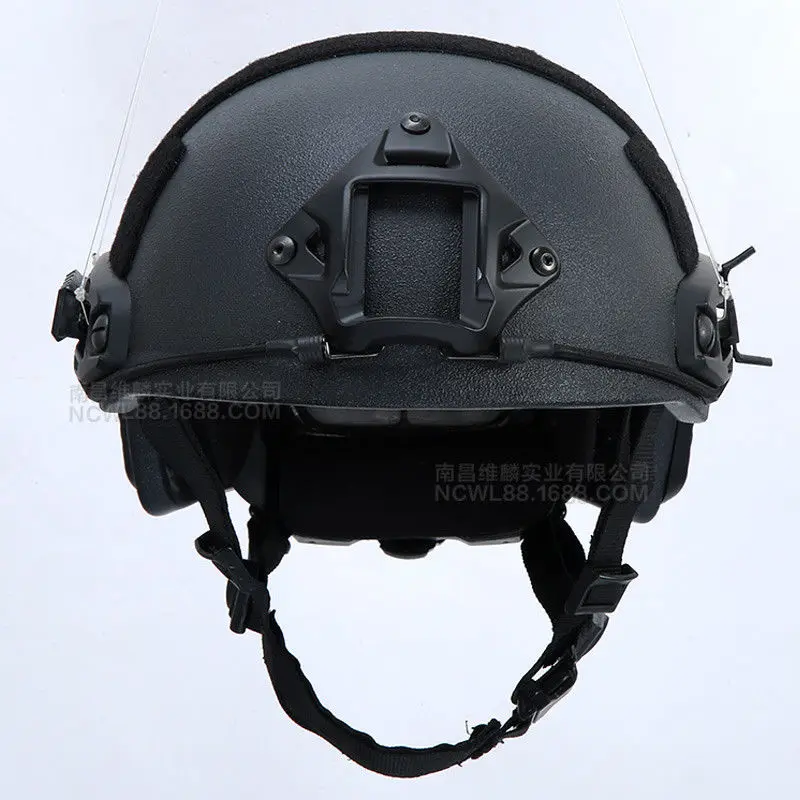 

FAST Tactical Bulletproof Ballistic NIJ IIIA Helmet Aramid Fiber Black L