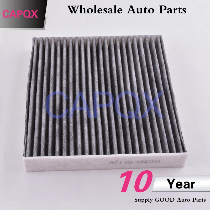 CAPQX воздушный фильтр для салона 87139-0N010 для TOYOTA Corolla Crown Royal Reiz Vios Rav4 Land Cruiser Prado Camry Yaris Highlander и т. Д