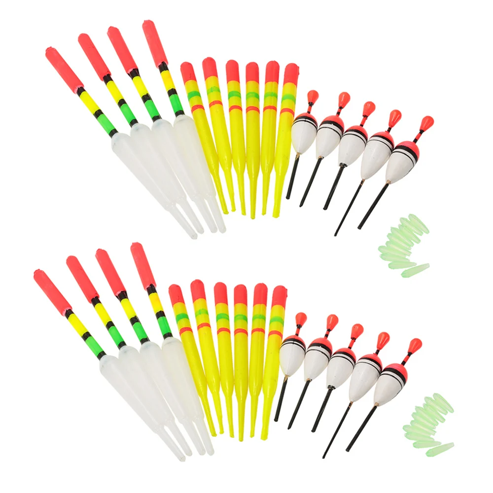 30pcs Fishing Floats Rubbers Fishing Tackle Sea Fishing Tackle