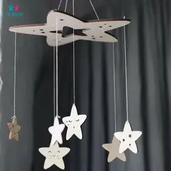 Украшение для детской спальни успокоить игрушки деревянные звезды детская палатка настенный аксессуары украшения дома детские