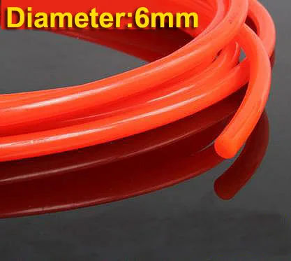 

10Meters/Lot Diameter:6mm Red Smooth PU Industrial Round Belt Conveyor Belt