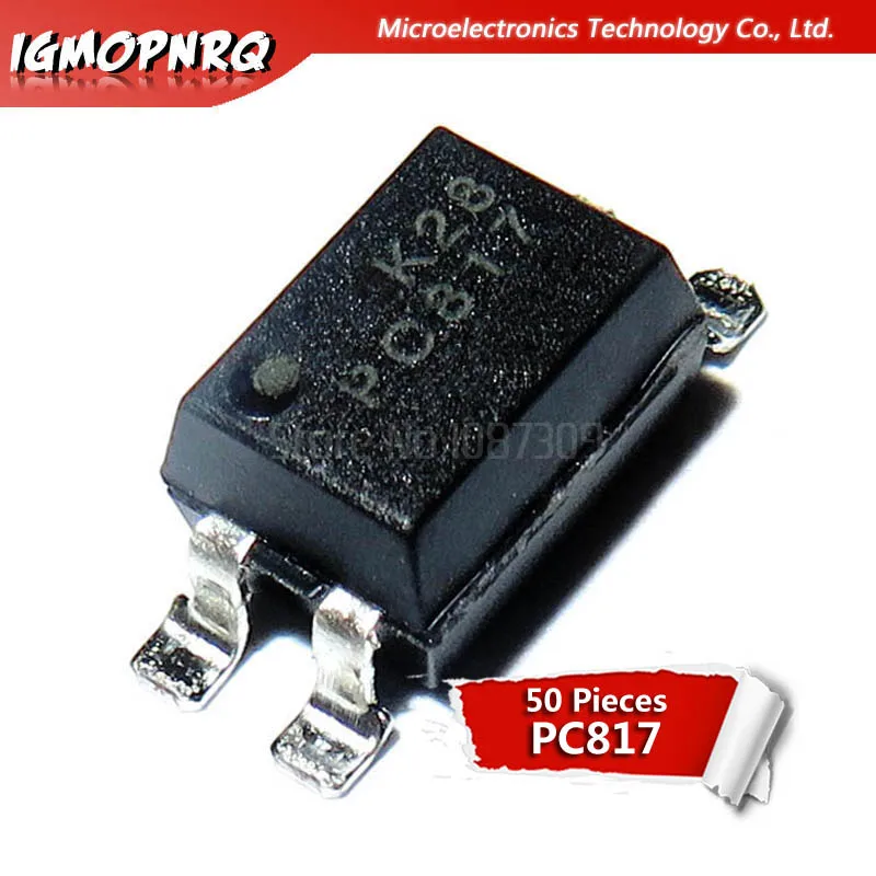 50 шт. PC817C SOP4 PC817-C SOP PC817 C SMD | Электронные компоненты и принадлежности