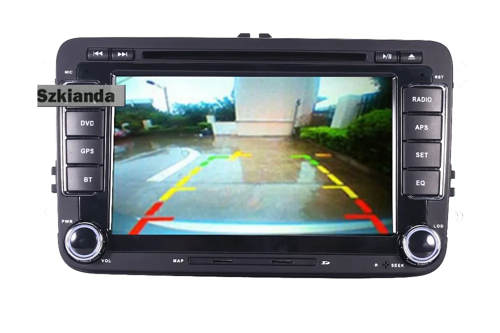 Free Camera+7 inch Touch Screen 2din Car DVD VW Golf Polo Jetta Passat Tiguan with Wifi 3G GPS Bluetooth Radio USB SD IPOD