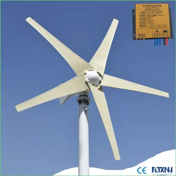 

Start-up wind speed 2m 500W Horizontal Wind Turbine Max 560W wind generator with 12v 24v AUTO MPPT for home use