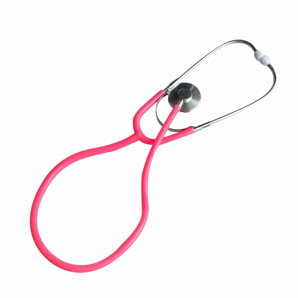 2 шт./упак. одной головы Profestional медицинские кардиологии розовый стетоскоп для доктор медсестра аускультации устройства оборудование