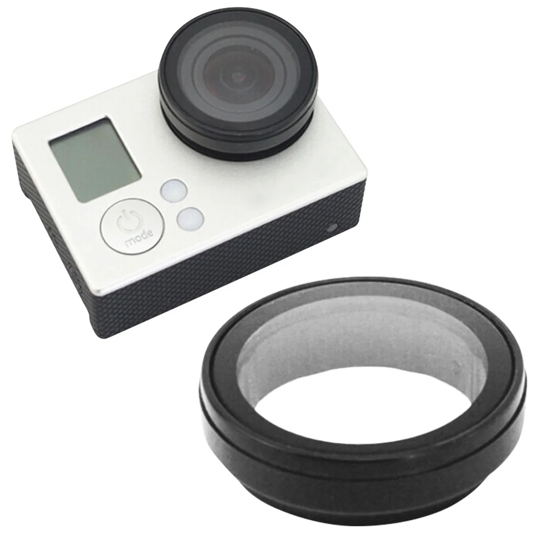 

Degree Rotating Anti-exposure Frame Protector Accessories Lens Protection Cover Suitable For Gopro Hero 4 3+ 3