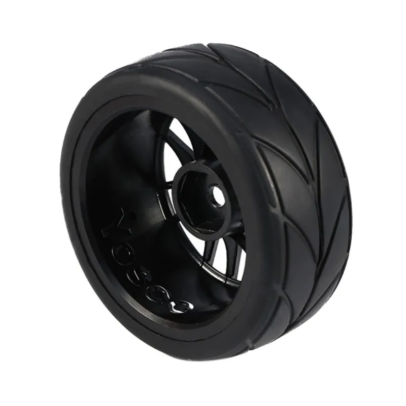 4PCS 1/10 Rubber Tire RC Racing Car Tires On Road Wheel Rim Fit For HSP HPI 9068-6081 RC Car Part Diameter 65mm Tires 4PCS 1/10 Rubber Tire RC Racing Car Tires On Road Wheel Rim Fit For HSP HPI 9068-6081 RC Car Part Diameter 65mm Tires