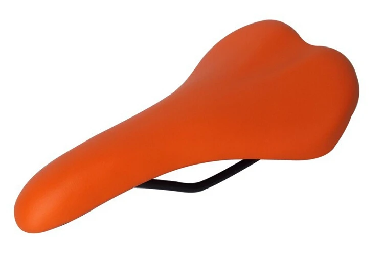 orange bike seat