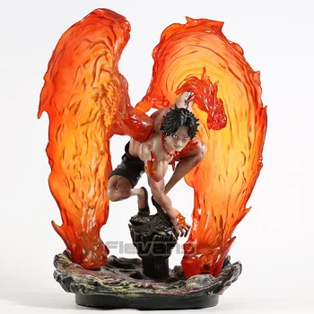 

One Piece Portgas D Ace with Flame Wing Statue PVC Figure Collectible Model Toy