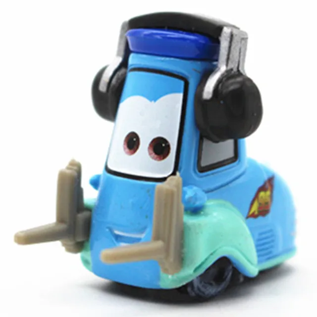 Mini Guido Car blue Color Forklift with Headset Disney Pixar Cars