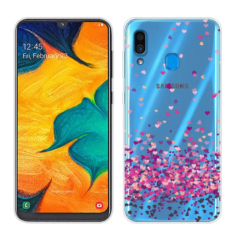 Soft TPU Case for Samsung Galaxy A40 A30 Clear Silicone Back Phone Case for Samsung A50 A10 Cover for A60 A70 SAM-A505F Fundas (8)