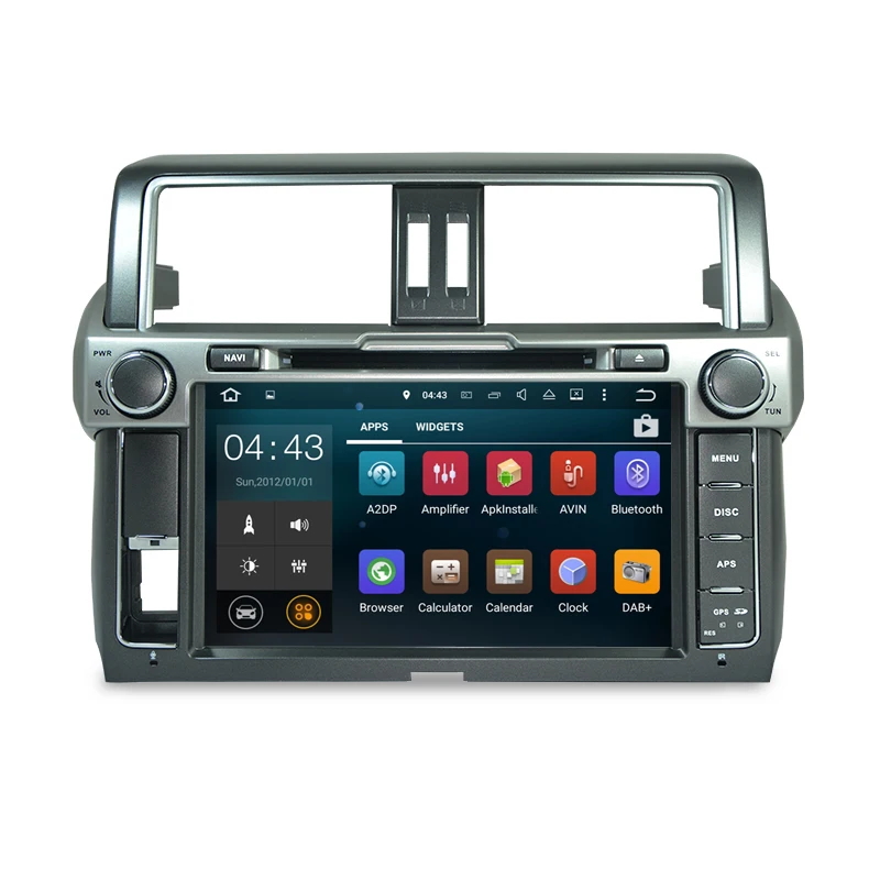 2G RAM 9 inch Android 7 1 System GPS Navigation System DVD Stereo Media Auto font