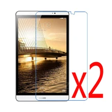 2х пленка+ 2х ткань, розничная упаковка Ясный ЖК-экран протектор Защитные пленки для huawei MediaPad M2 8,0 M2-801W 801U M2-803L