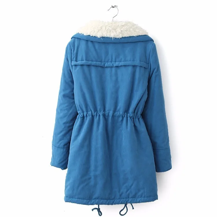 Зимнее хлопковое Женское пальто облегающего размера плюс, верхняя одежда средней длины, стеганая куртка, толстая хлопковая стеганая парка с капюшоном