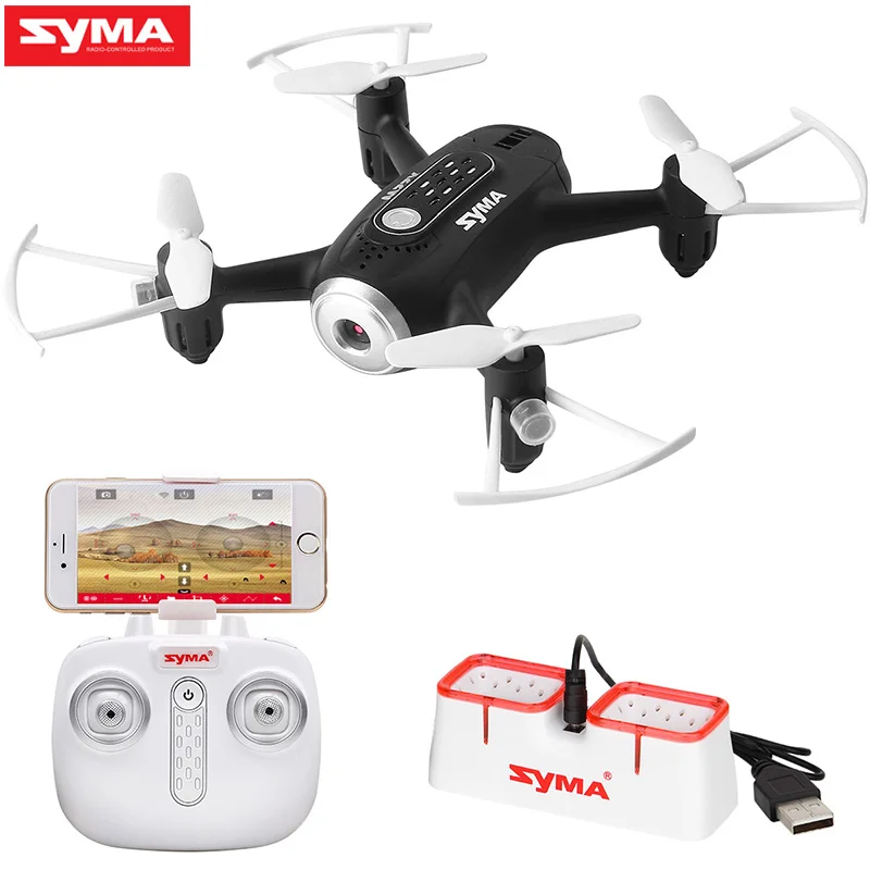 

Newest SYMA X22W RC Quadcopter Drone With Camera FPV Wifi Real Time Transmission Headless Mode Hover Function Drones