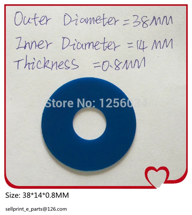 

FREE SHIPPING 100 pieces rubber sucker for Hengoucn printing machine 38x14x0.8MM