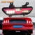 JAZZ TIGRE Multi-funzione Auto Posteriore Nebbia Della Lampada Della Luce Freno Lampada di Backup LED Paraurti Posteriore Riflettore di Luce Per Ford mustang 2017 2018