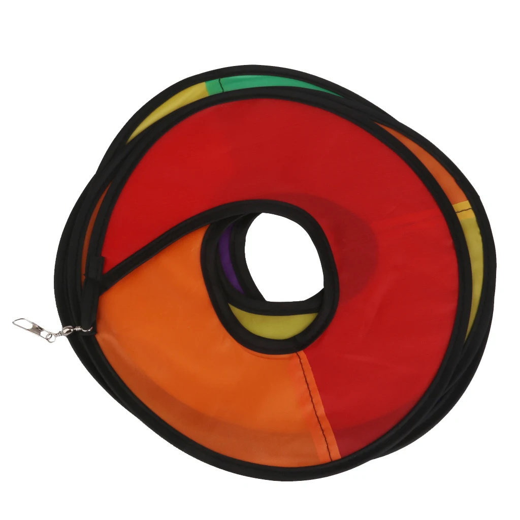 Rainbow Spinner Colorful Flag Garden Decor - Outdoor Camping Pinwheel Decoration