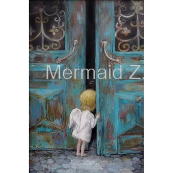 

hand-painted abstract oil painting On Canvas I'm in love with this lovely paintin Painting For Living angel canvas painting