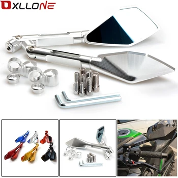 

Universal Motorcycle Mirror View Side Rear Mirror 22\24mm Handle bar For Apulia MANA 850 RSV4 Factory ABS RSV4 R ABS