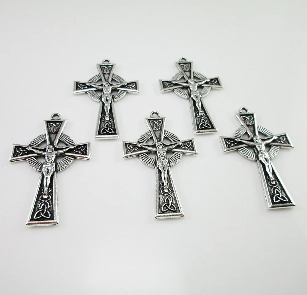 100 шт религиозного инри крестообразного кулона|crucifix cross|rosary crucifixescross crucifix |