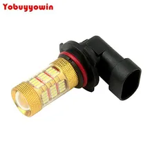 2 шт. 9005 HB3 светодиодный противотуманный фонарь 650LM 4014 54SMD Универсальный 9005 Автомобильные дневные ходовые огни лампы белого цвета