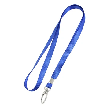 

10pack (2 Pcs Blue Nylon Neck Strap Lobster Clasp Key Lanyard String