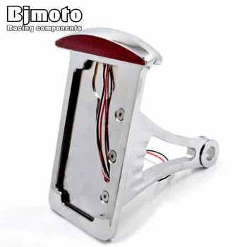 

Motorcycle License Plate Bracket Licence Plate Holder Number Plate Hanger Tidy Bracket Tail Light For Harley Chopper Bobber