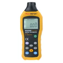 Peakmeter MS6208B Бесконтактный цифровой тахометр спидометр 50 об./мин. ~ 99999 об./мин.